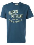 Maison Kitsuné Logo Print Shortsleeved T-shirt