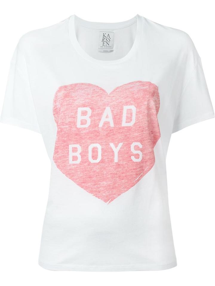 Zoe Karssen 'bad Boys' T-shirt