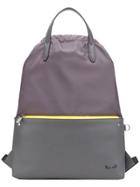 Fendi Color Block Backpack - Grey