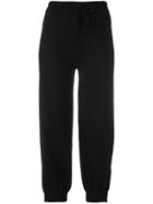 Lost & Found Rooms - Knitted Cropped Trousers - Women - Cotton - Xs, Black, Cotton