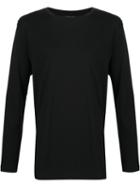 Helmut Lang Longsleeved T-shirt, Men's, Size: Small, Black, Cotton