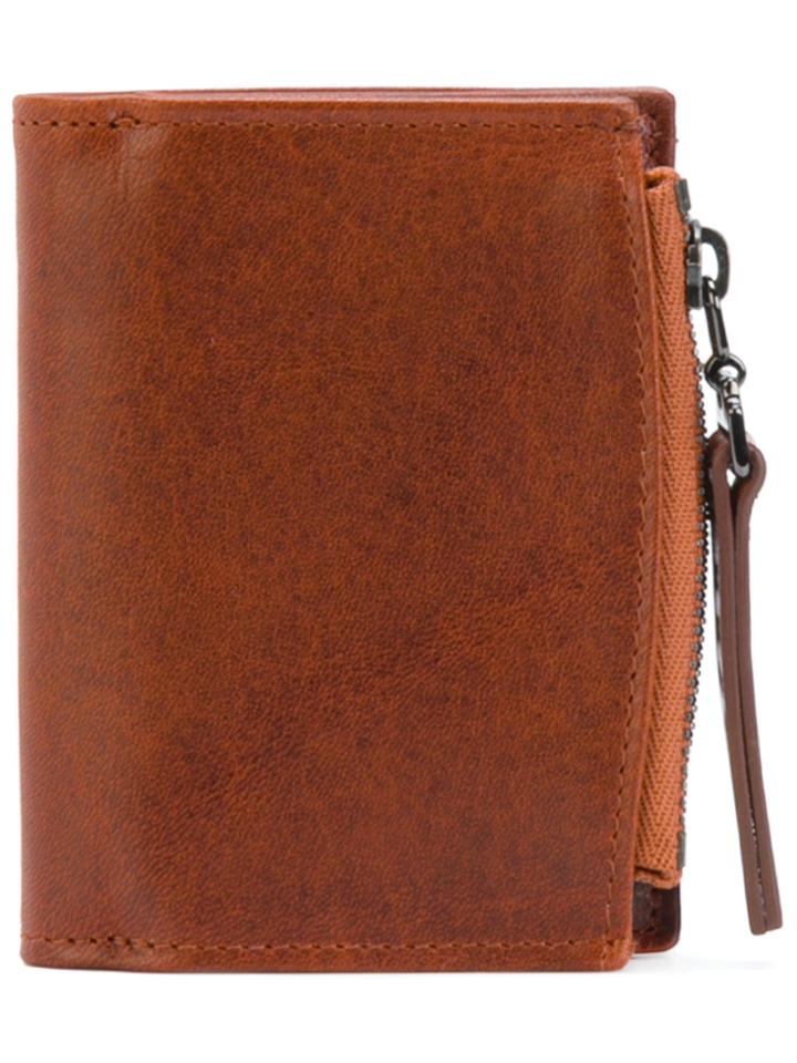 Maison Margiela Tall Zipped Billfold Wallet - Brown