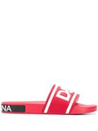 Dolce & Gabbana Logo Slides - Red
