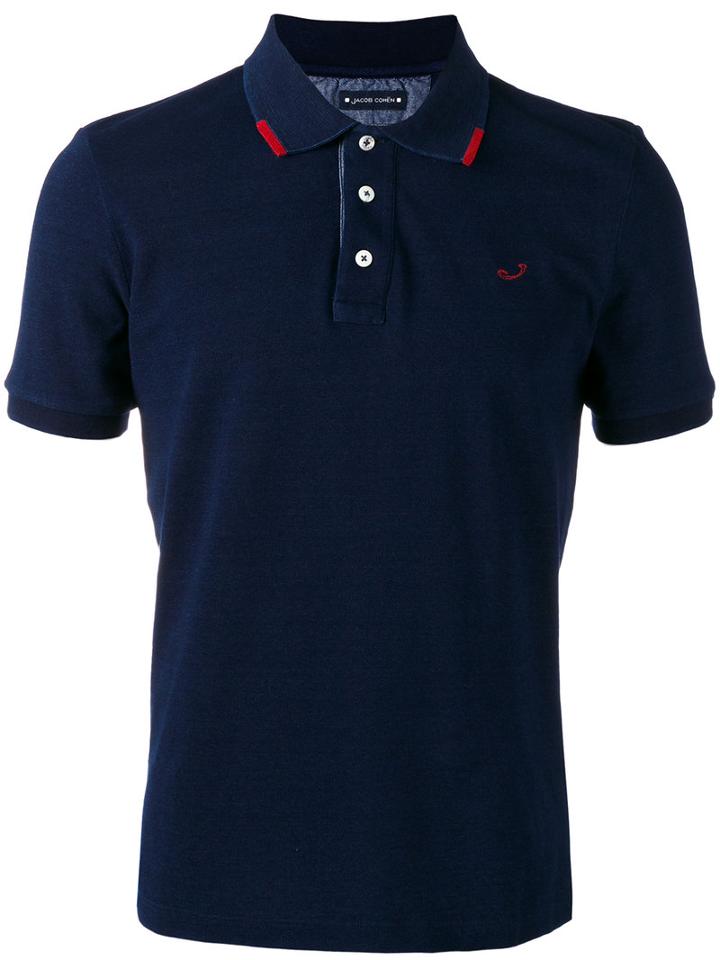 Jacob Cohen - Classic Polo Top - Men - Cotton - Xl, Blue, Cotton