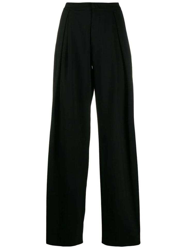 A.f.vandevorst Party Side Stripe Trousers - Black