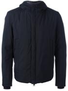 Herno Hooded Padded Jacket, Men's, Size: 52, Black, Feather Down/polyester/polyamide/spandex/elastane