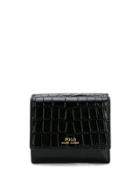 Polo Ralph Lauren Embossed Leather Purse - Black