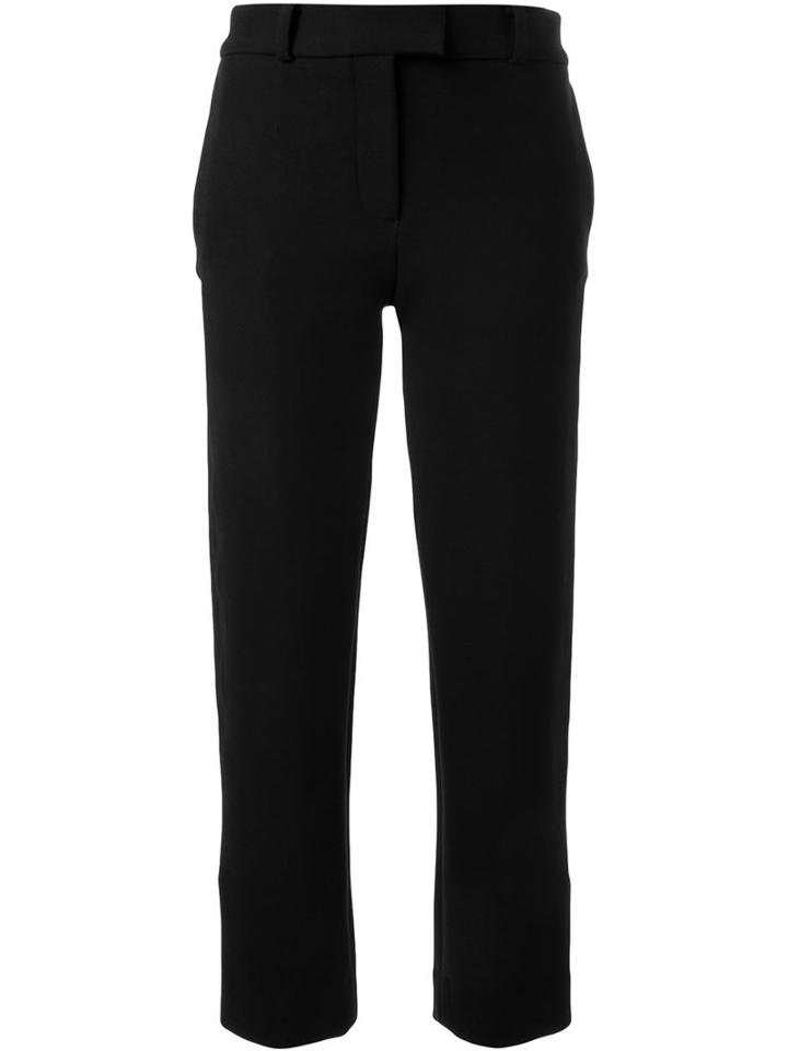 Scanlan Theodore Dense Stretch Tux Trousers, Women's, Size: 12, Black, Polyamide