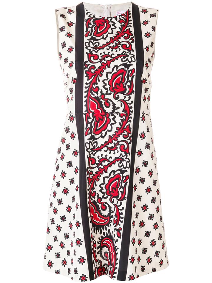 Red Valentino Printed Shift Dress - Nude & Neutrals