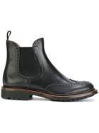Church's Slip-on Boots With Low Heel - Black