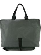 Comme Des Garçons Shirt Square Holdall, Grey, Nylon