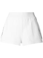 Calvin Klein Jeans Logo Track Shorts - White