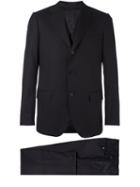 Caruso Formal Suit, Men's, Size: 50, Blue, Cupro/wool