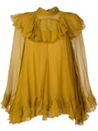 Chloé Ruffled Blouse - Yellow