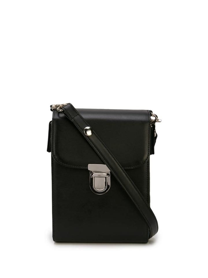 Yohji Yamamoto Insert Lock Pouch - Black