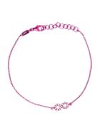 As29 Diamond Infinity Bracelet, Women's, Pink/purple