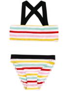 Rykiel Enfant - Striped Swimsuit - Kids - Polyamide/spandex/elastane - 6 Yrs