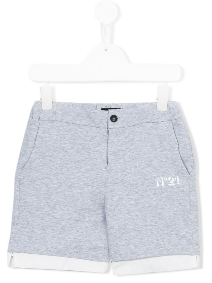 No21 Kids Casual Shorts, Boy's, Size: 12 Yrs, Grey