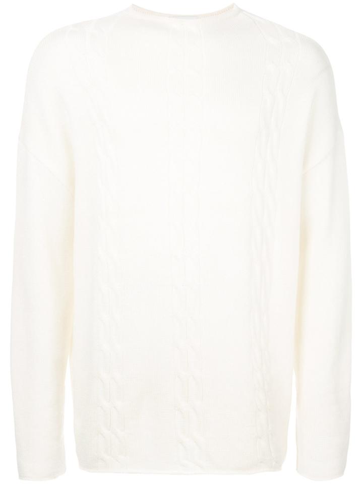 Société Anonyme Braid Knit Sweater - White