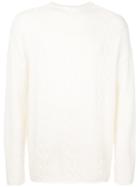 Société Anonyme Braid Knit Sweater - White