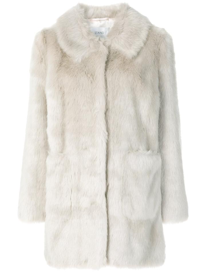 Stand Alexa Coat - White