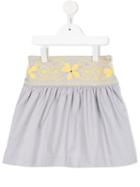 Familiar Embroidered Strap Skirt, Girl's, Size: 6 Yrs, Grey