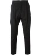 Hope - Tapered Classic Fit Trousers - Men - Cotton - 52, Black, Cotton