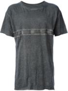 Isaac Sellam Experience Taped T-shirt, Men's, Size: M, Grey, Cotton