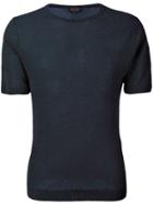 Dell'oglio Knitted Style T-shirt - Blue