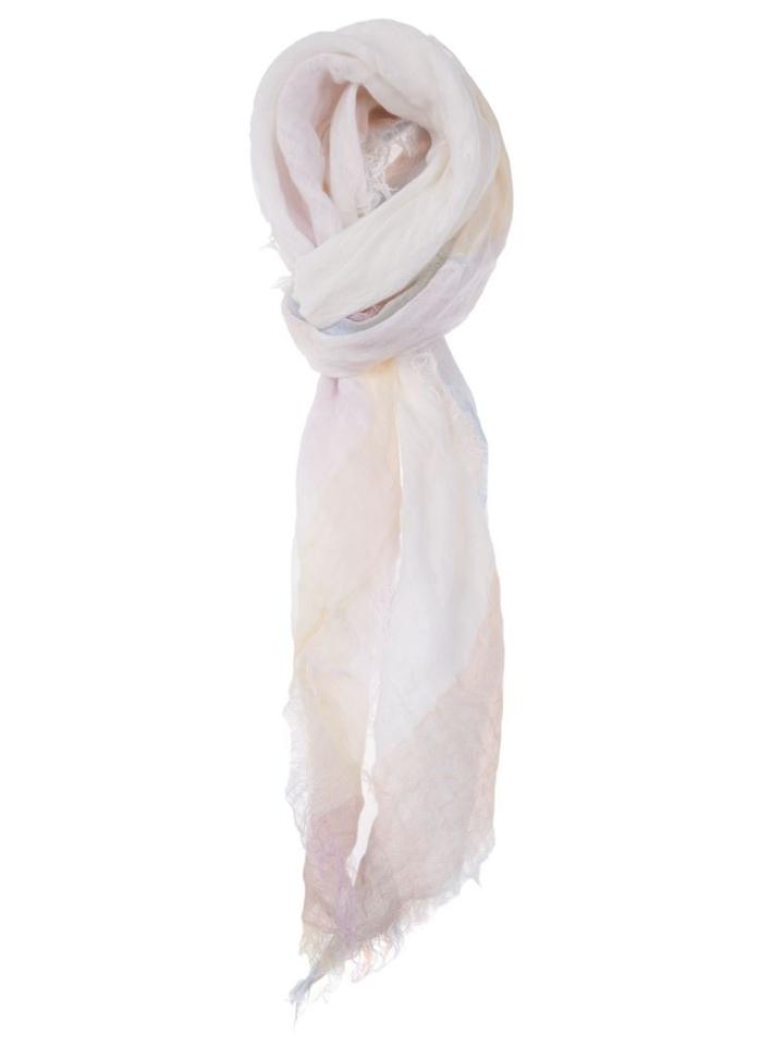 Faliero Sarti 'dany' Scarf, Adult Unisex, White, Linen/flax