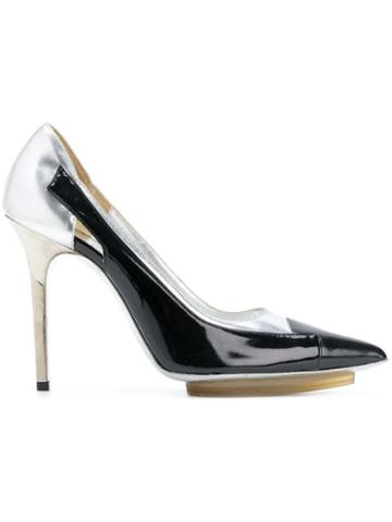 Balenciaga Pre-owned High Platform Pumps - Metallic