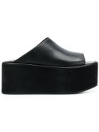 Ann Demeulemeester High Platform Sandals - Black