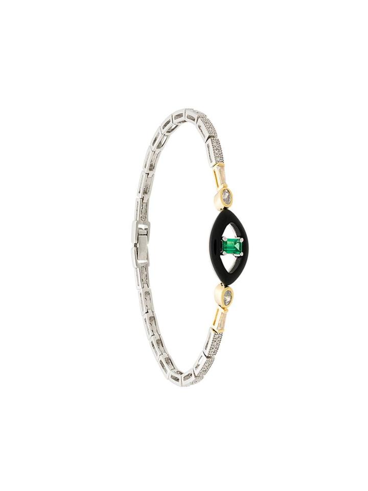 V By Laura Vann Emmanuelle Bracelet - Metallic