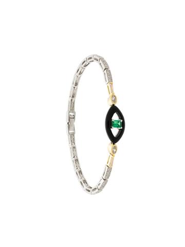 V By Laura Vann Emmanuelle Bracelet - Metallic