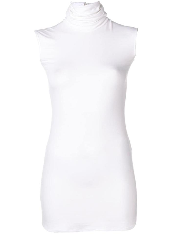 Styland Turtleneck Top - White