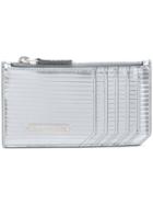 Saint Laurent Paris 5 Fragments Zip Pouch - Metallic