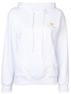 Chiara Ferragni Gold Eye Hoodie - White