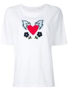 Chinti & Parker Juliet Heart T-shirt - White