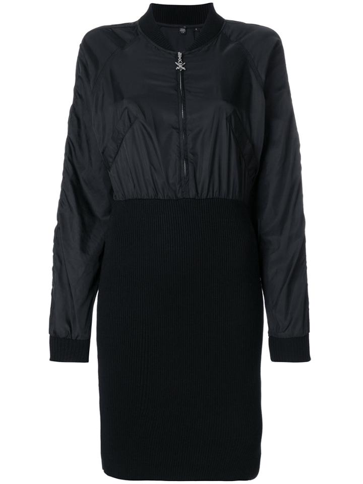 Opening Ceremony Bomber Jacket Dress - Black