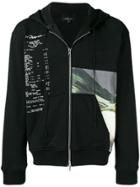 3.1 Phillip Lim Printed Hoodie - Black