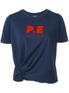 P.e Nation Lay Up Logo T-shirt - Blue