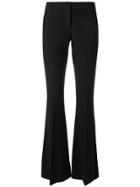 Frankie Morello Boot-cut Slim-fit Trousers - Black