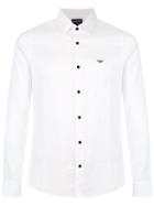 Emporio Armani Small Embroidered Logo Shirt - White