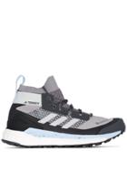 Adidas Grey Terrex Free Hiker Sneakers - Blue