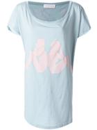 Faith Connexion Oversized Printed T-shirt - Blue