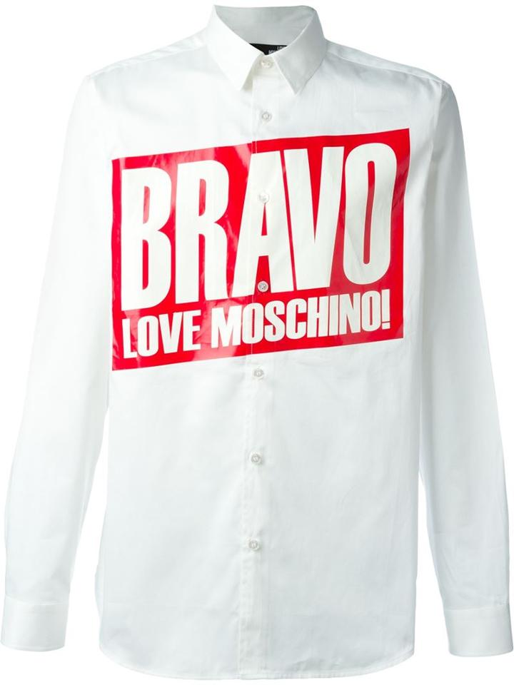 Love Moschino Bravo Print Shirt
