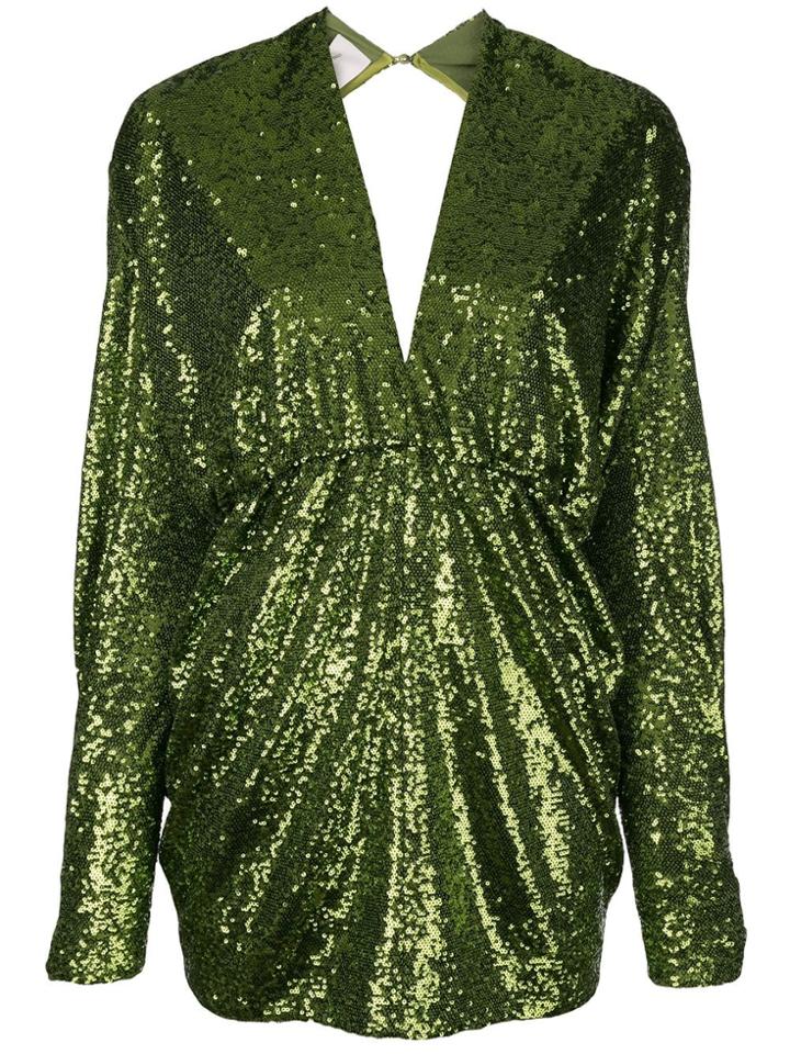 Cinq A Sept Skylar Mini Dress - Green