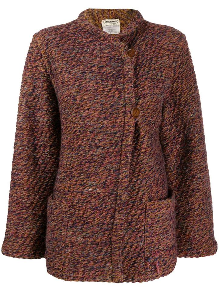 Missoni Pre-owned 1970's Bouclé Jacket - Orange