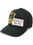 Dsquared2 Panther Patch Baseball Cap - Black