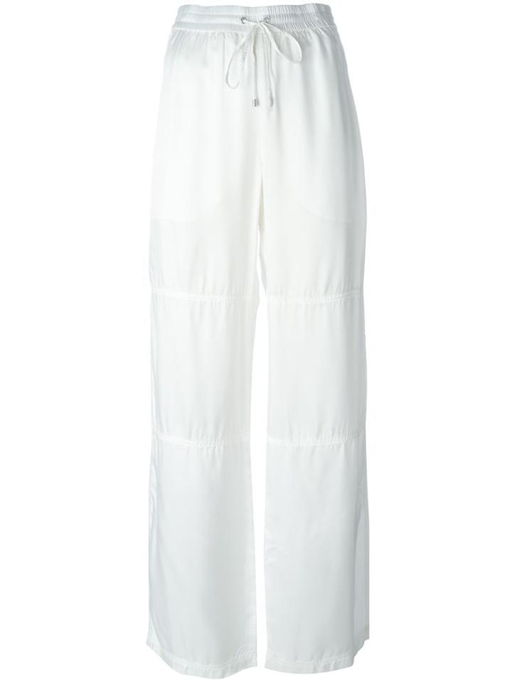 T By Alexander Wang Panelled Wide Leg Trousers